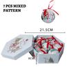 Xmas Party Hanging Ball for Home Party Ornament Christmas Gift Christmas Tree Decor Ball Baubles Ornament  Xmas Tree Toys 7 PCS  a Set