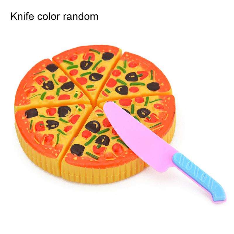 Simulated Kitchen Cutting Food Toys Cooking Pretend Play Plastic Parent-child Interaction Color Cognition Birthday Gift TMZ