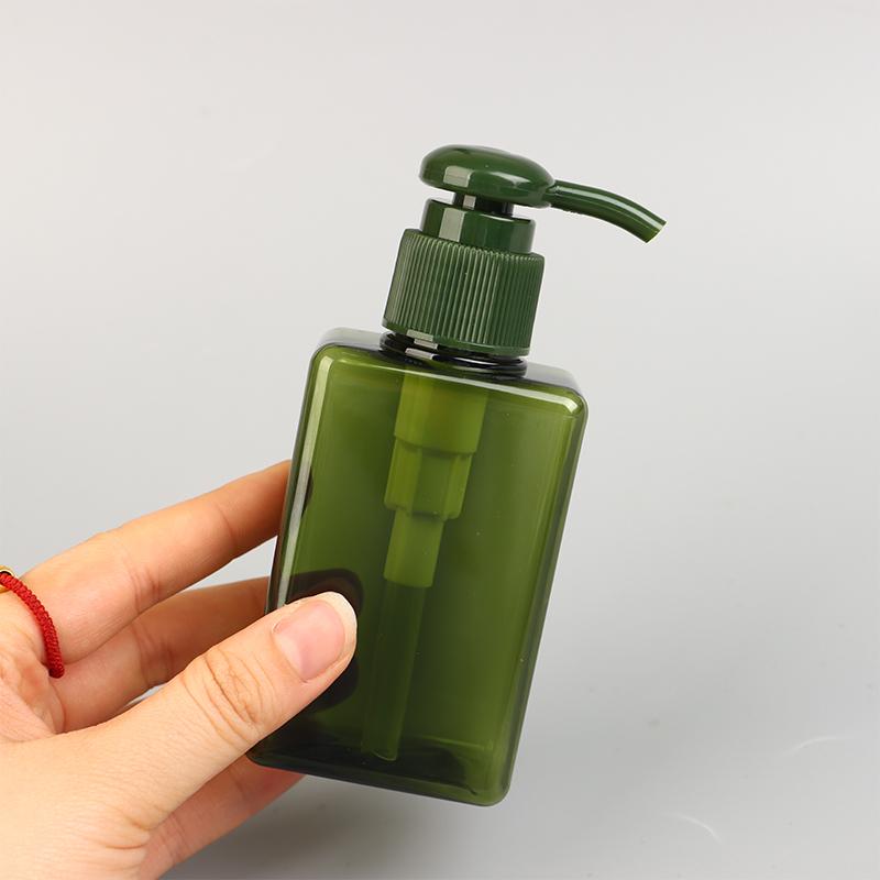 100 мл квадратный дозатор пены, портативные дозаторы для мыла, жидкое мыло, шампунь, бутылки с насосом, аксессуары для путешествий в ванной комнате