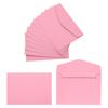 120Pcs Mini Envelopes 110GSM Paper Colored Card Holder for Sealing Wax Business Mailing Invitations Greeting Weddings Party Gift