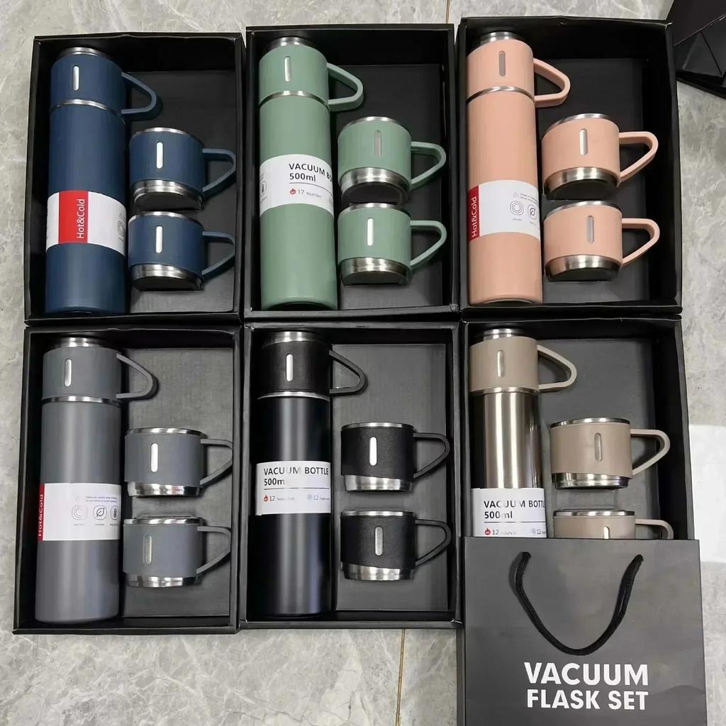 Термобутылка для воды Сохраняет холод и горячее Термос для воды Чай Вакуумные фляги Термос из нержавеющей стали