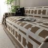 Funda Sofa Home Chenille Geometry Sofa Mat Throw Blanket All-Season Camping Picnic Blanket Sofa Cover