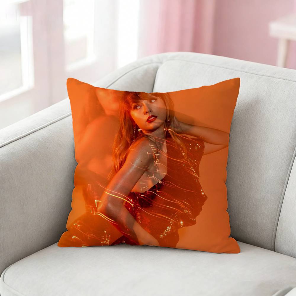 TS The Life of a Showgirl Pillow Case Pattern Printed Pillowcase For Living Room Sofa Cushion Cover