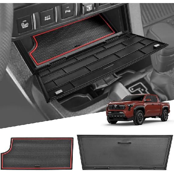 GZSH Center Console Organizer Compatible With 2025 2026 GMC Terrain (Elevation/AT4/Denali) |Easy To Tall| |Add Extra Space| Armrest Storage Box