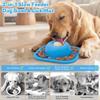Resin Slow Feeder Dog Bowls Interactive Rolling Ball Puppy Licking Toy Pet Lick Mat  Pet Home Use