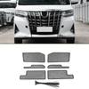 Для Toyota Alphard AH30 Автоаксессуар Вставка сетки передней решетки Защита от насекомых, пыли и мусора Нержавеющая сталь