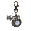 Owl Carabiner Watch Clip Keychain Clock Pocket Watch Analog Waterproof Cute Fashion Accessory Men's Women's