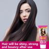 Protein amino acid straight hair cream natural and smooth