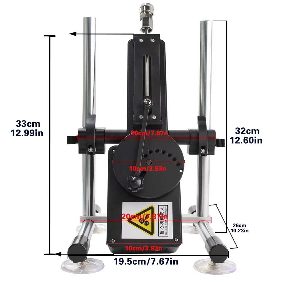 Автоматическая секс-машина Толкающая машина с дилдосами Пульт/APP Управление для пары 70 Вт Мощная машина любви Специальная функция