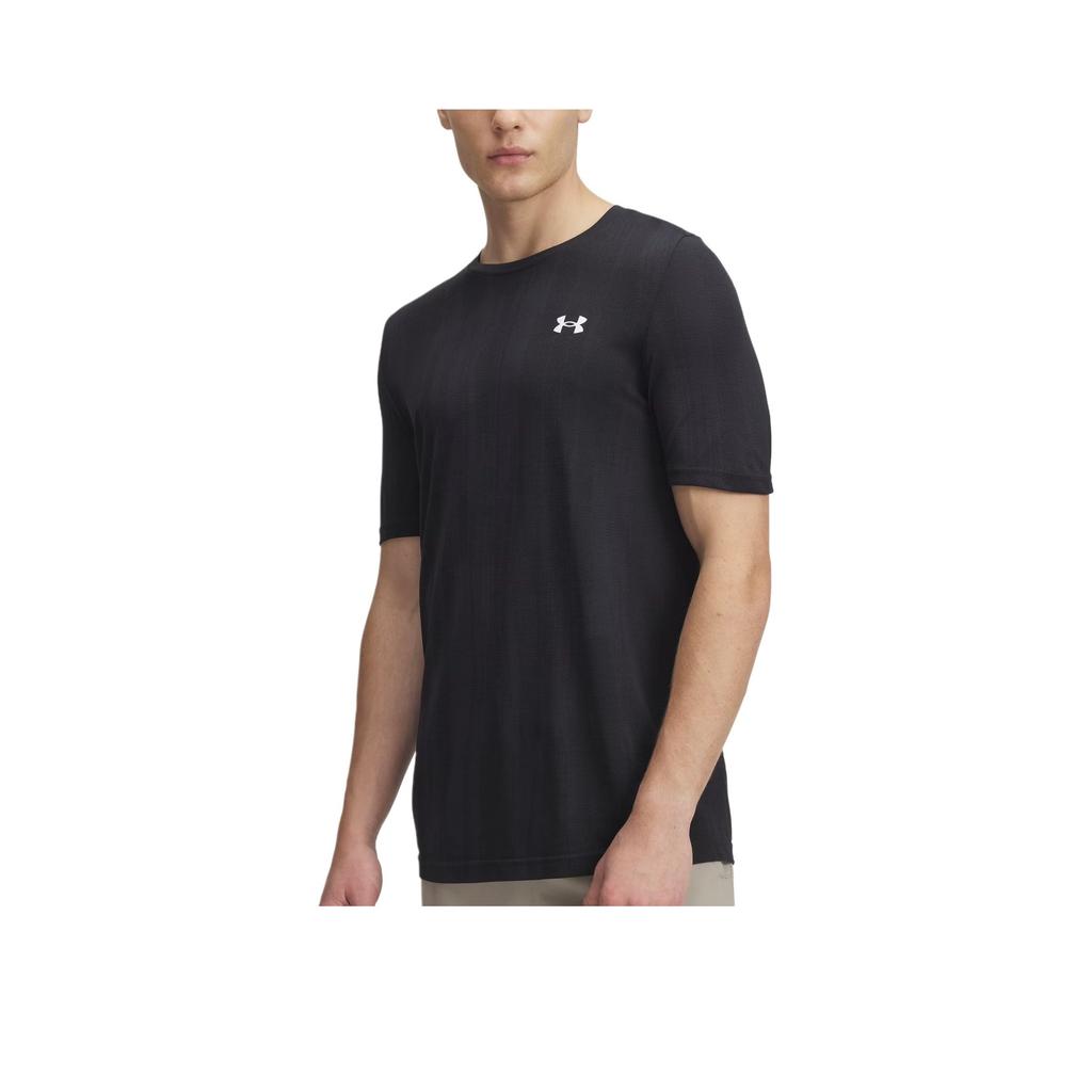 Under Armour Vanish Бесшовная Удобная Спортивная Футболка с Круглым Вырезом и Коротким Рукавом Мужские Топы 1388129-001
