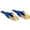 CAT 7 Lsoh Network Cable - Copper - 6000MHz - 3m - Blue - LINDY