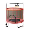 Детский батут для дома и улицы, небольшой фитнес-батут, игрушка с защитным ограждением, сетка для баскетбола