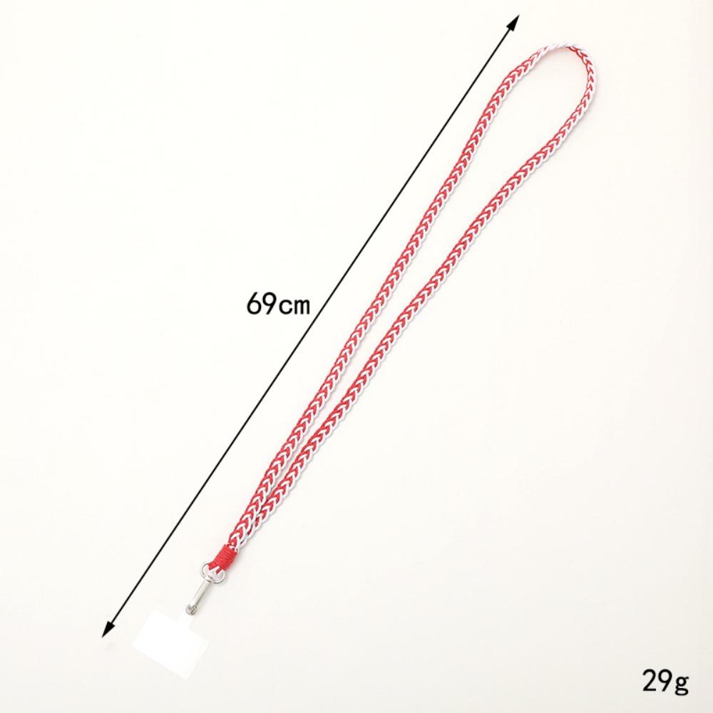 Ремешок для телефона с защитой от потери, плетеный вручную, через плечо, плетеный шнур для телефона, женский, женский