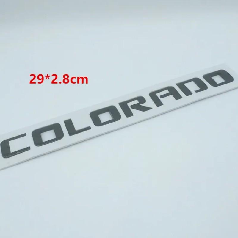 1 шт., Колорадо, автомобильная буквенная эмблема, задний багажник, наклейки, значок, наклейка, Стайлинг, автоаксессуары