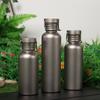 500/600/750ml Titanium Water Bottle with Lid Portable Sports Kettle Leak-Proof Ultralight Water Bottle Outdoor Camping Supplies