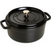 Casserole Zwilling Staub, Round, 28 Cm, Black, 6.7 L (40500-281-0)