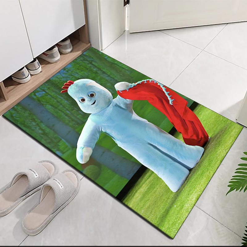 In the Night Garden Printed Carpet, for Office Chair Living Room Bedroom Kitchen Room Decor Gifts.