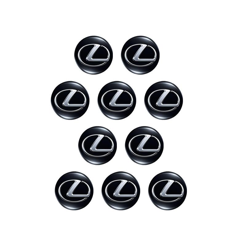AFS1 Car Remote Key Emblem Sticker Aluminum Keys Decoration Decal For Lexus F SPORT ES RX NX LS UX LM LX GX LC RZ IS CT GS RC HS SC
