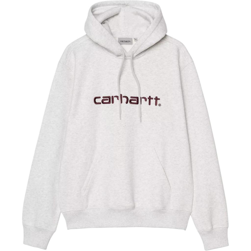 Carhartt WIP Свободная Мягкая Удобная Худи с Вышивкой Буквы Свитшот с Длинным Рукавом Унисекс свитшот I030547-38H-XX