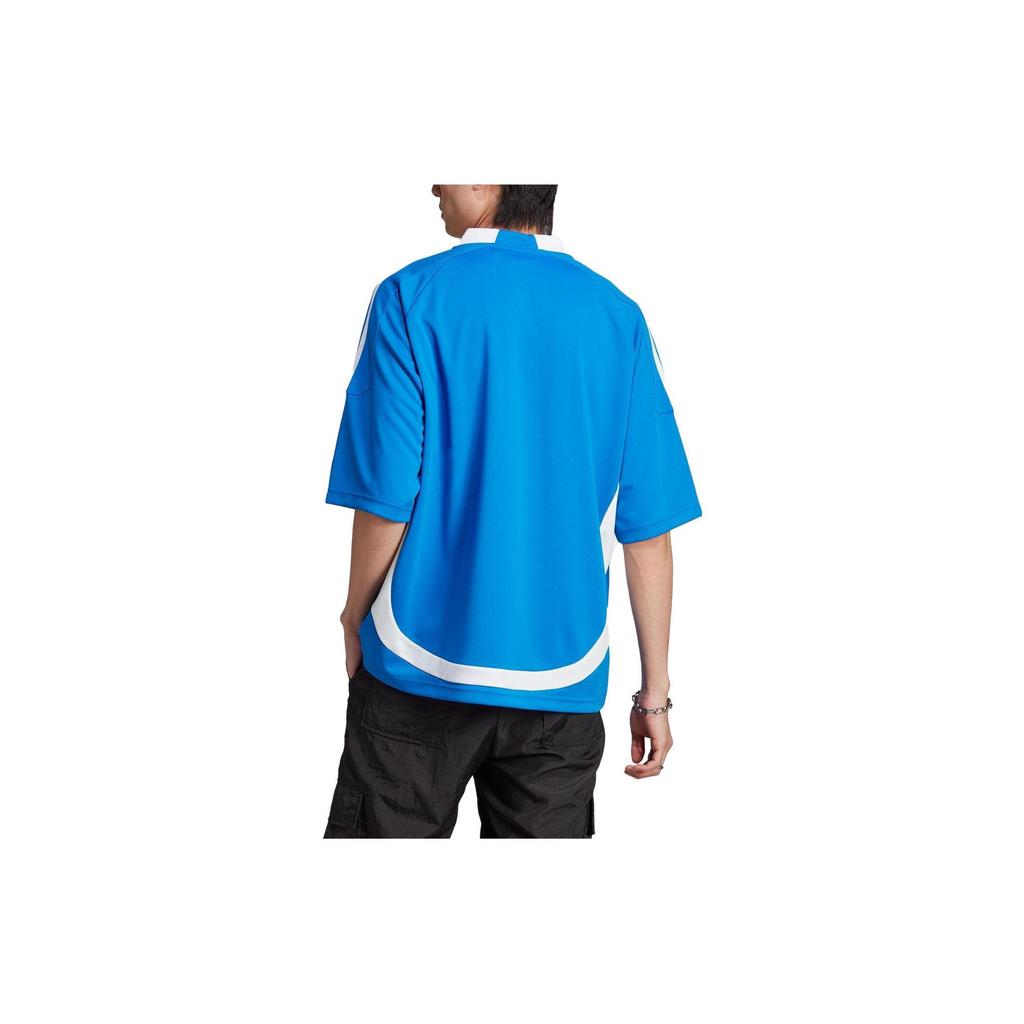 adidas Оригинал ADILENIUM Футбольная футболка Мужская Синяя IW3636