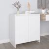 VidaXL White Buffet 70x41x75 Cm Engineered Wood 809737