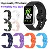 Silikon Soat Tasmasi Sozlanadigan Soat Bilaguzugi Suvga Chidamli Yuqori Elastik Teri bilan Do'st Terga Chidamli Smart Soat Bilaguzugi SamsungGalaxy Fit3 uchun