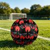 1 шт. Футбольный мяч с темой «Лунное отражение», Размер 5, Легкий ПВХ, Прочный мяч для тренировок на открытом воздухе, Подарок m61428