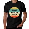 Best Olivia Ever T-Shirt Man T Shirt Designer Essential T Shirt T-Shirt