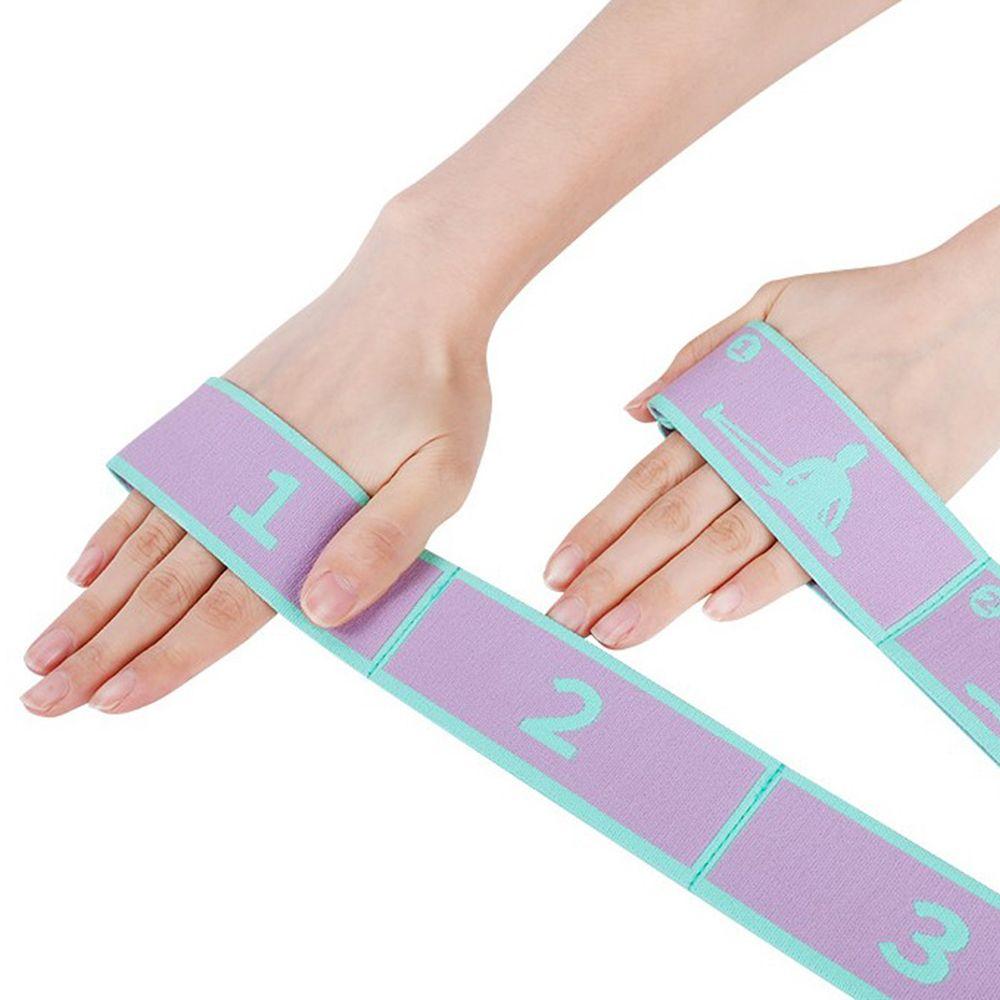 Latin Training Polyester Yoga Pull Strap Auxiliary Stretching Belt Elastic Bands Resistance Band