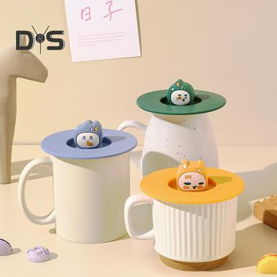 Силиконовая крышка для чашки, пищевой класс, не содержит BPA, термостойкая, пылезащитная, многоразовая, гибкая, универсальная, крышка для чашки для кофейной кружки