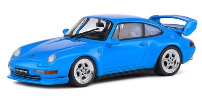Модель Kyosho Solido Porsche 993 RS Clubsport в масштабе 1/43. (синий) Готовый продукт S4313801