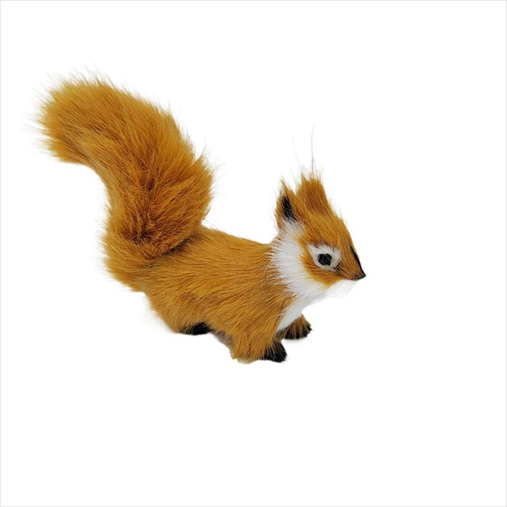 Birthday Gift Christmas Stuffed Toys Squirrel Plush Toys Plush Animal Simulation Squirrel