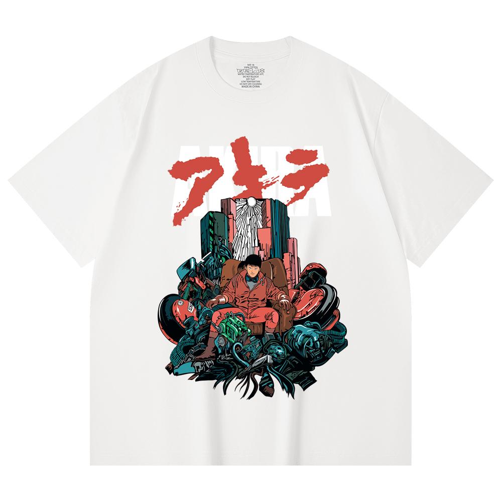 230 Gsm 100% Cotton Akira V1 Print Unisex Heavy Cotton T Shirt