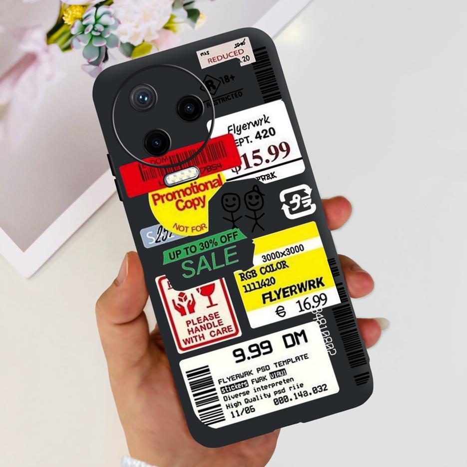 For Infinix Note 12 2023 Case X676C Cute Fashion Painted Cover Soft Silicone Phone Cases For Infinix Note 12 Pro 4G X676B Bumper