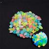 50/100Pcs Long-lasting Luminous Pebbles High Brightness Glow Stone  for Walkway Decoration