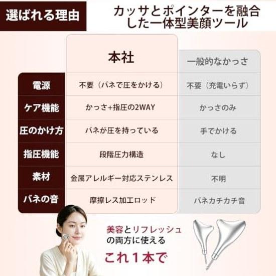Face Pointer Posuposu Pen-Type Beauty Device 2WAY Gua Sha