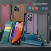 CaseMe Wallet Leather Case for iPhone 15 Pro Max 15 Plus 14 Pro Max 13 12 11 Book Wallet case Magnetic Phone case for iPhone 15