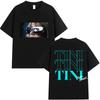Singer TINI STOESSEL Futtura Tour New Album 2026 Graphic Tshirts Men Women Fashion Harajuku Short Sleeve Cotton Tees streetwear