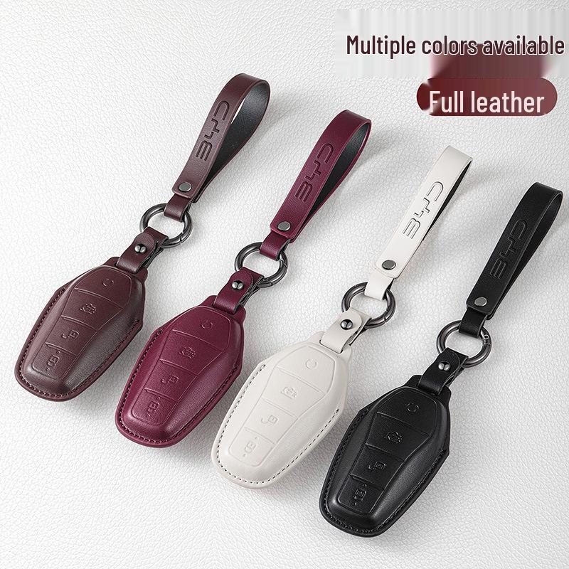 Чехол для ключа BYD для моделей Han, Qin Plus DMI, Song Pro, Tang L, Yuan Up, Destroyer 05, Seagull, Seal, 06 и Dolphin.