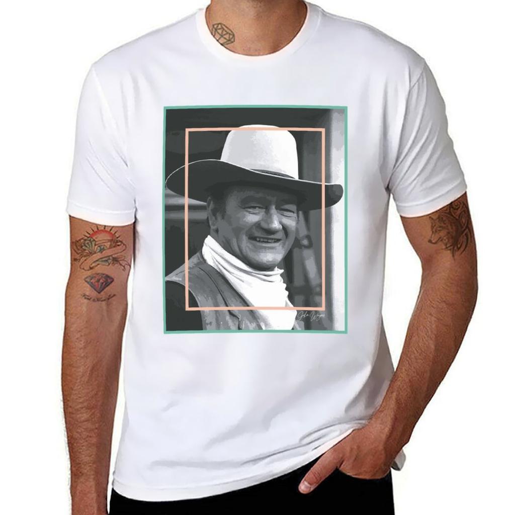 JohnWayne Perfect GiftJohn Wayne TShirt Worker Basic Short Sleeve Tee