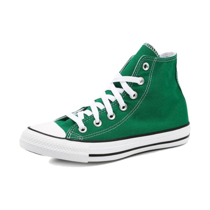 Converse Chuck Taylor All Star Удобные Универсальные Высокие Кеды из Канваса Унисекс Зеленые