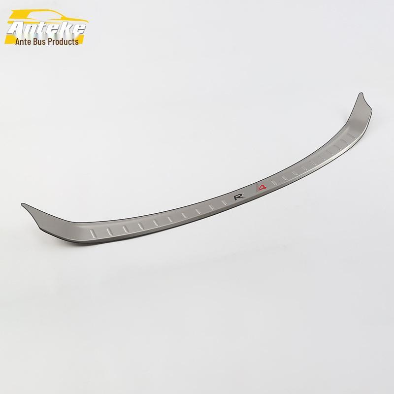 RAV4 2014 Rear Guard Plate: Stainless Steel Trunk Protector Sequin Accessory