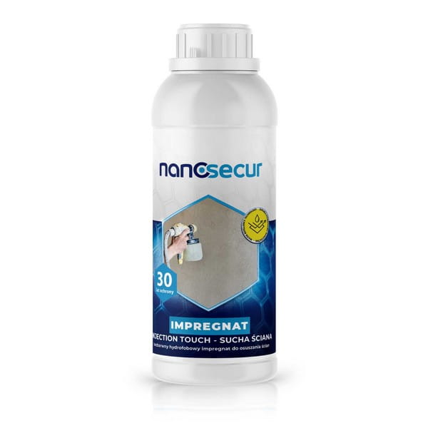 NANOSECUR INJECTION TOUCH preparation for drying walls and walls 5L