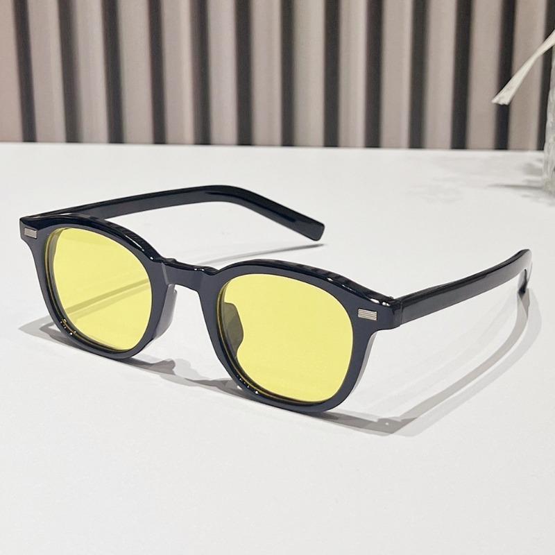 Classic Retro Men Small Frame Oval Eyeglasses Outdoor Men'S Driving Sun Protection Eyewear Fashion Women'S Uv Protection Shades