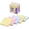Сильная линейка пастель 75 x 75 90 листов x 5 Самоклеящиеся листы для заметок, линии, квадрат, цвета, мм, книги, 630-5SSAP