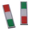2 PCS Green White Red Car Sticker Decals  for Car Front Fenders Bumper Trunk Boot Tailgate