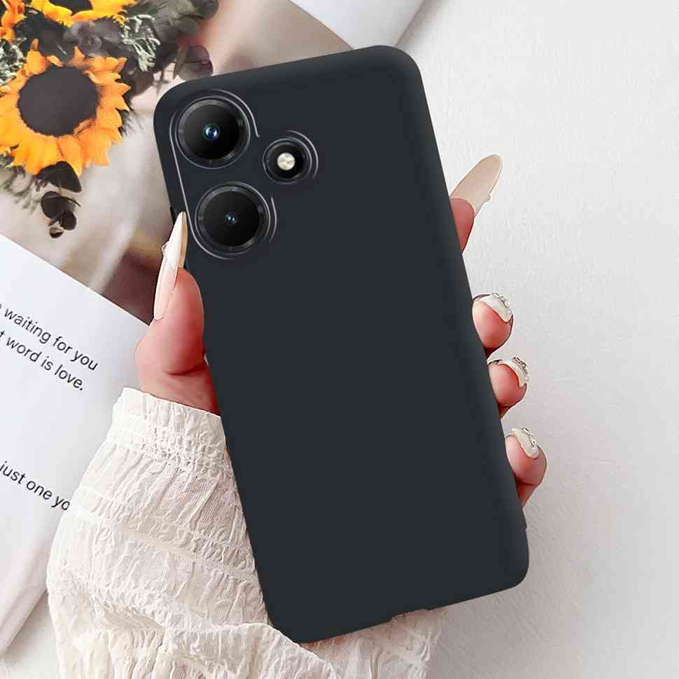 For Infinix Hot 30i 6.56" Case Tiger Luxury Flower Butterfly Silicone Soft Black Cover For Infinix Hot30i 30I X669C Phone Cases