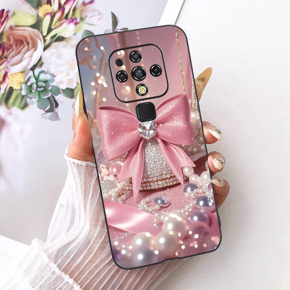 For Tecno Camon 16 CE7 CE7j CE9h Case For Tecno Camon 16 Pro Cover Cute Cat Fashion Butterfly Painted Casing