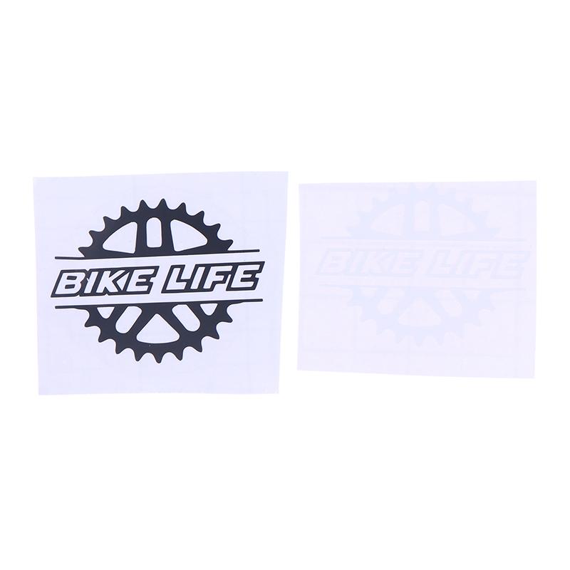 1 шт. Наклейки Bike Life для велосипеда, для рамы, верхней трубы, декоративная виниловая наклейка для шлема, для велосипеда, водонепроницаемые мотоциклетные аксессуары