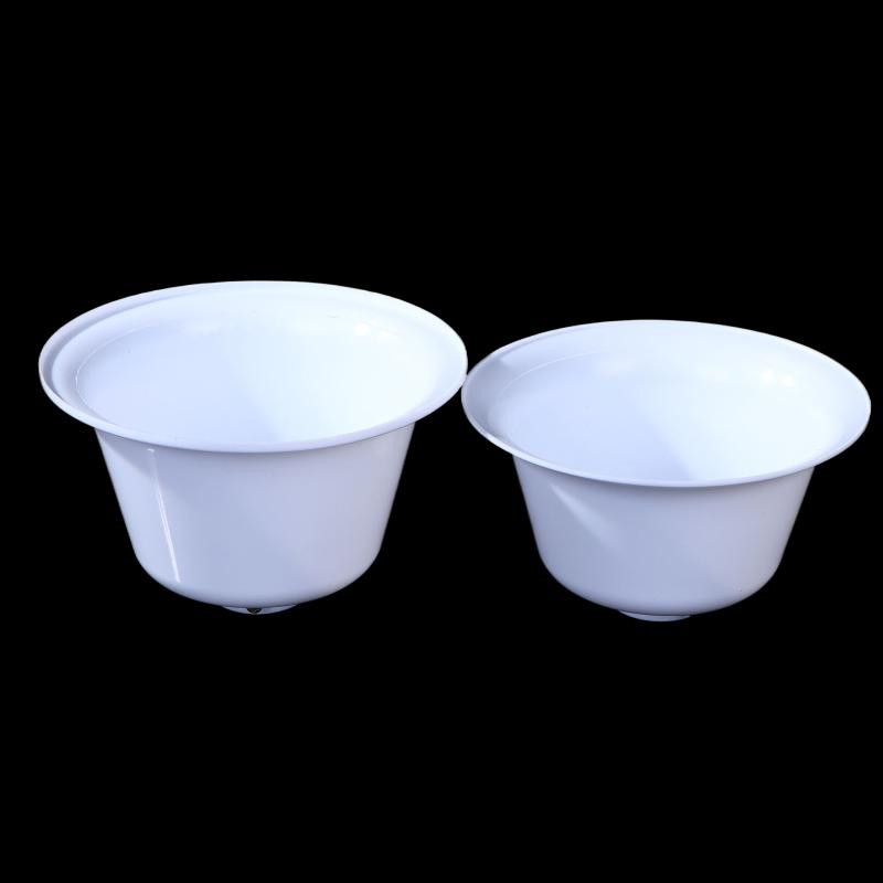 2 шт. Аксессуары для потолочного вентилятора Абажур Резиновая крышка Замены Отверстие 23 мм Белый цвет Легкая установка Широкая совместимость